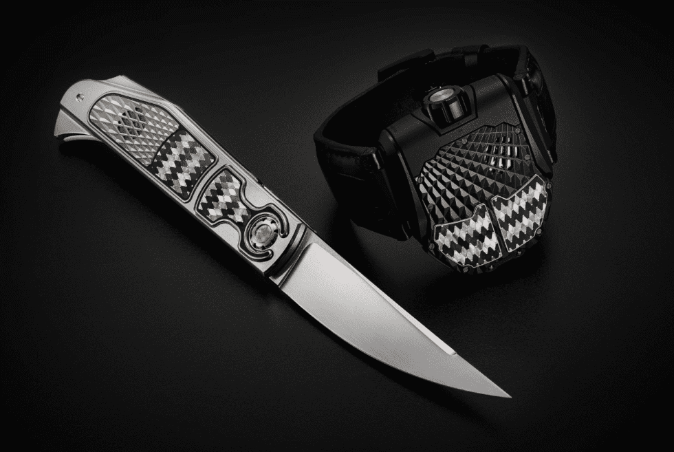 Urwerk UR-T8 Colibri Comes With A Matching Folding Knife