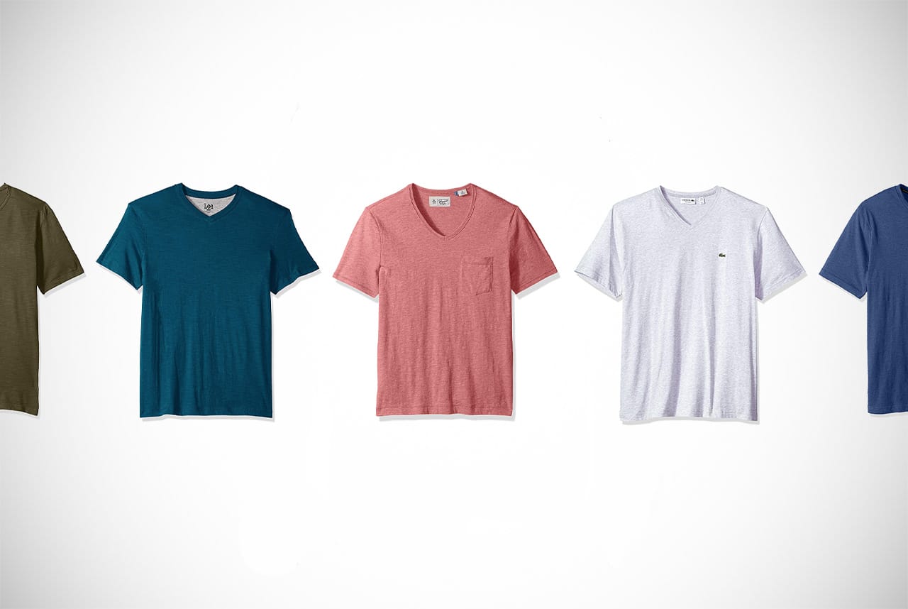 best v neck t shirts