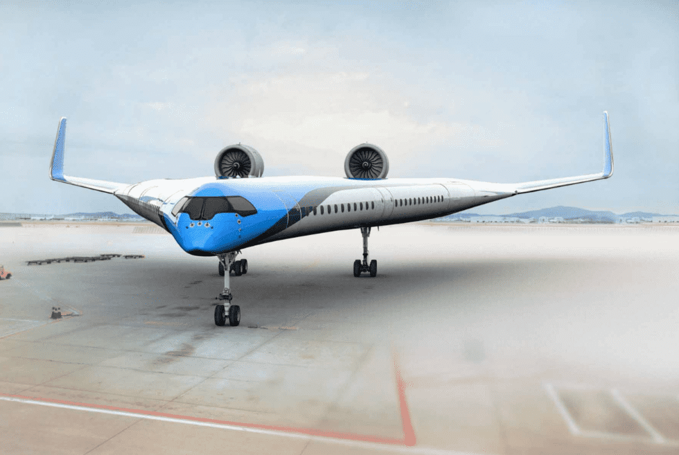 KLM Flying-V Concept Passenger Aircraft