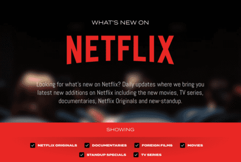 What's New on Netflix Daily