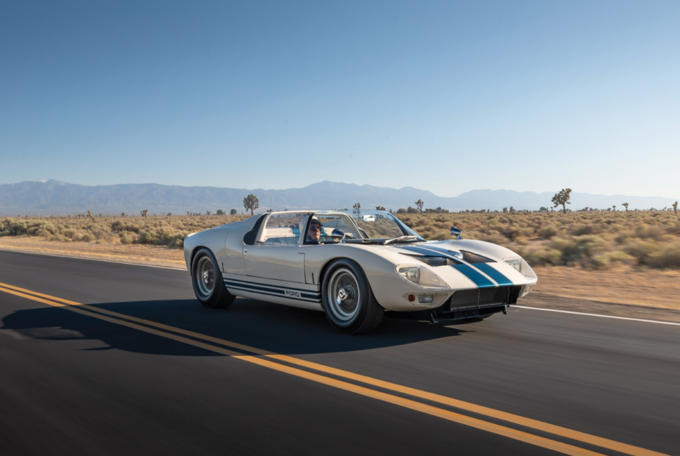 The Auction Block Sizzles As A 1965 Ford GT40 Roadster Takes The Stage