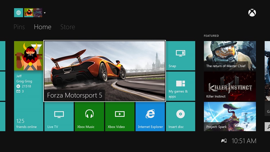 Xbox One Recent Update