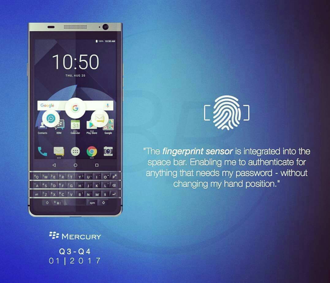 BlackBerry Mercury Leaked Images 1