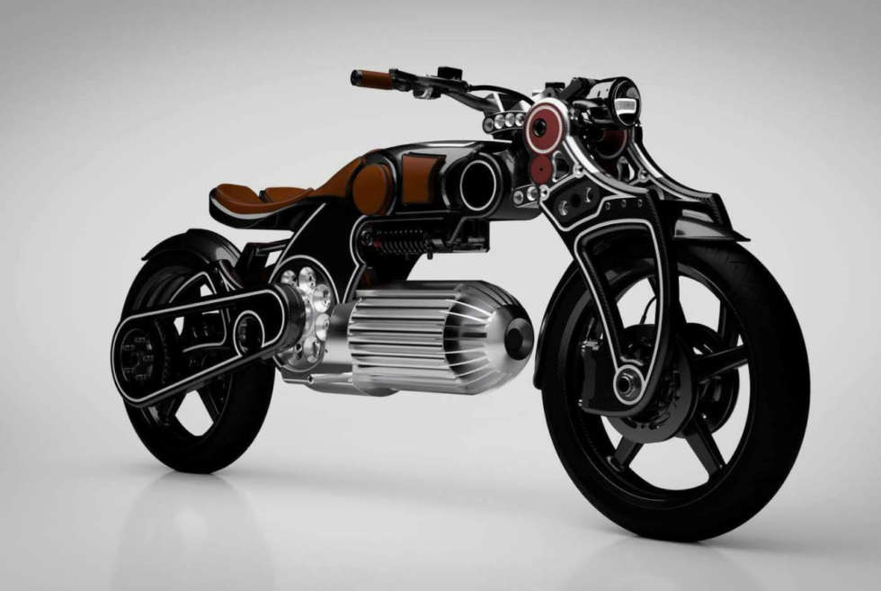 Curtiss Hades Electric Motorcycle