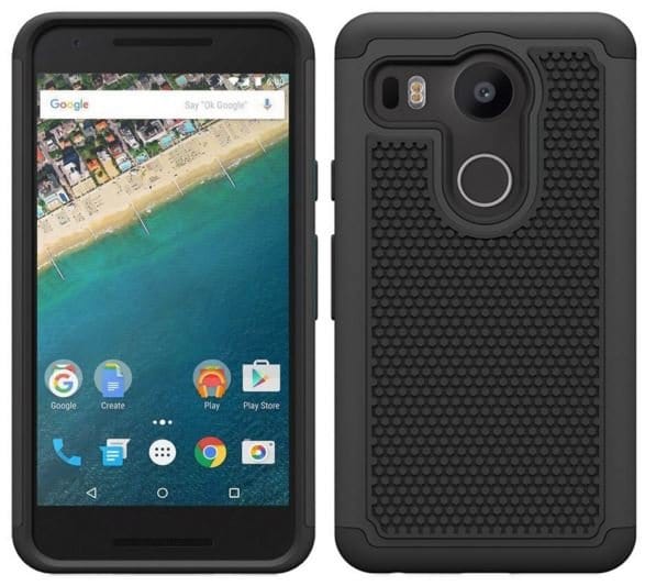 Nexus 5X Case DGtle Armor Defender