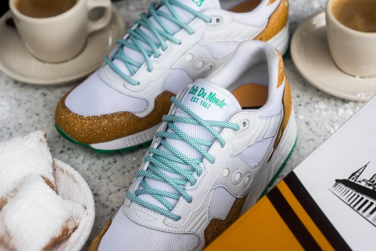 sneaker politics x cafe du monde