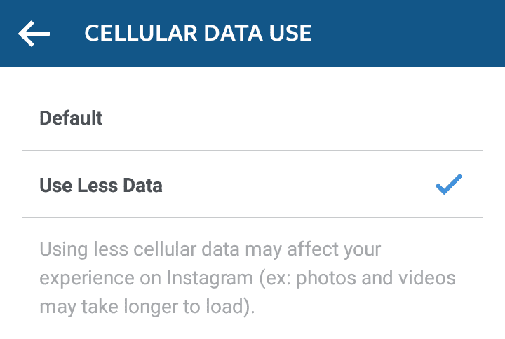 disable autoplay video instagram
