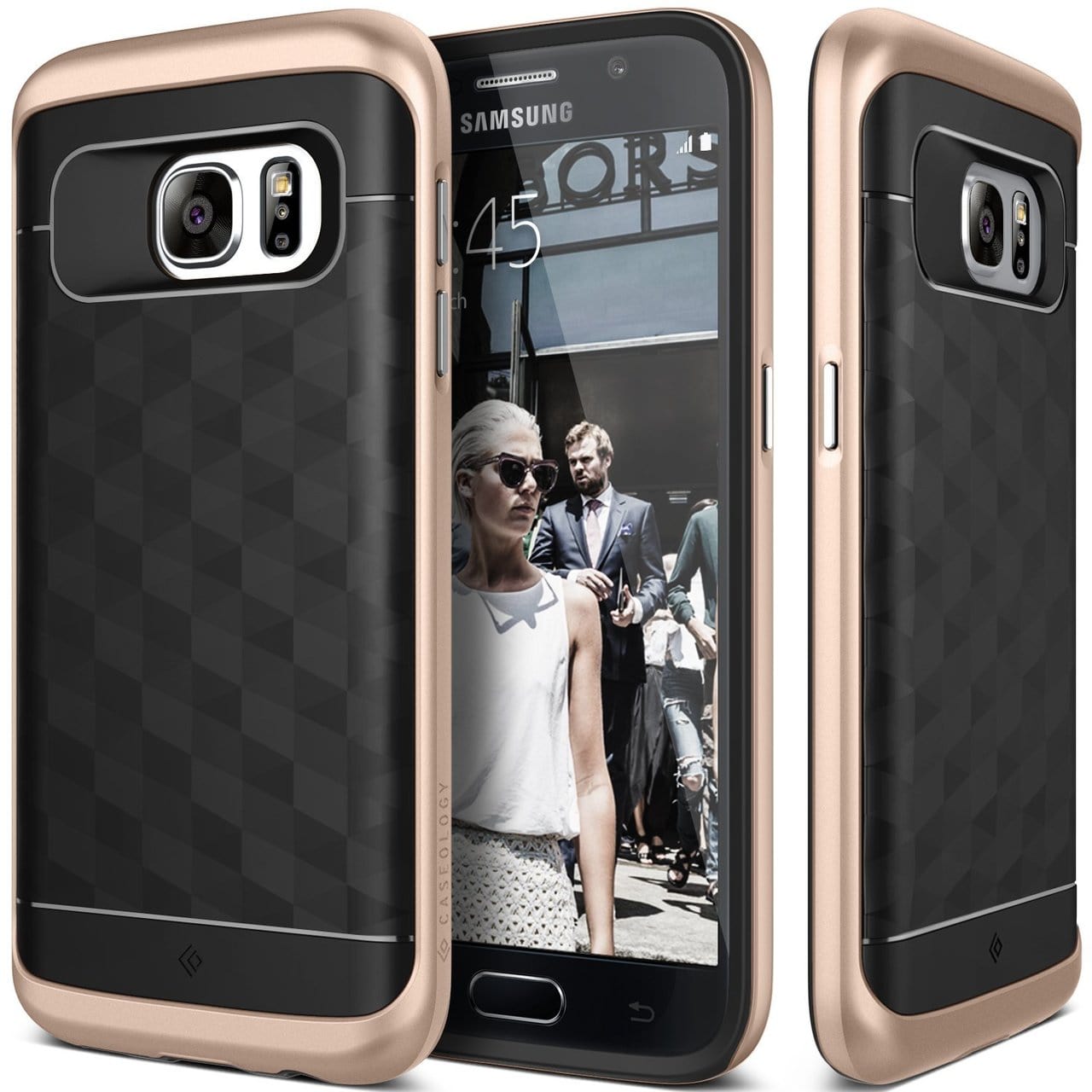 caseology textured pattern grip case galaxy s7