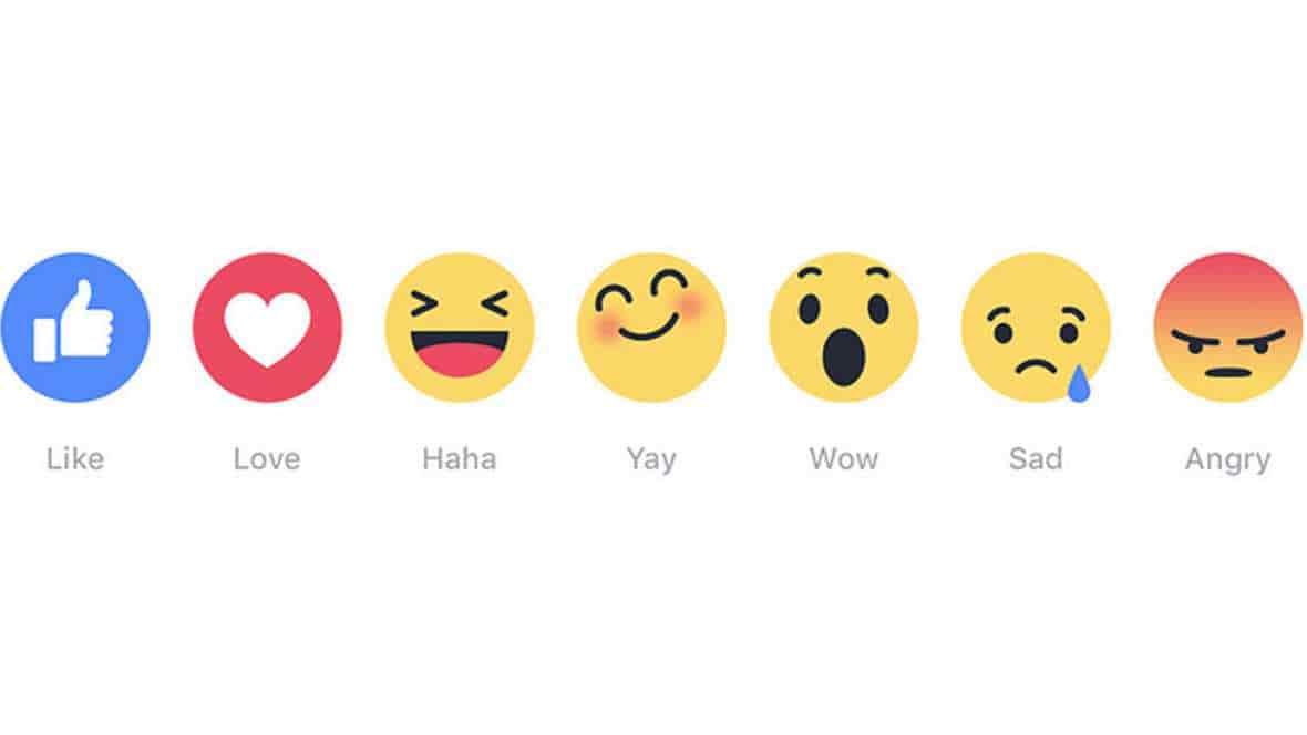 facebook reactions
