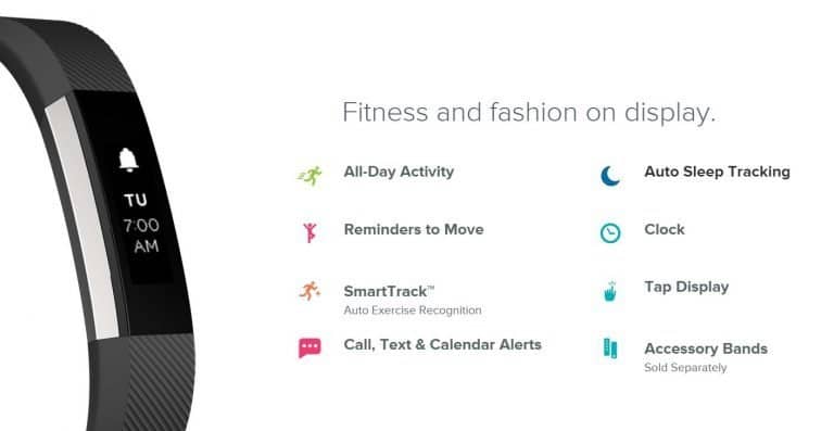 what does the fitbit alta do