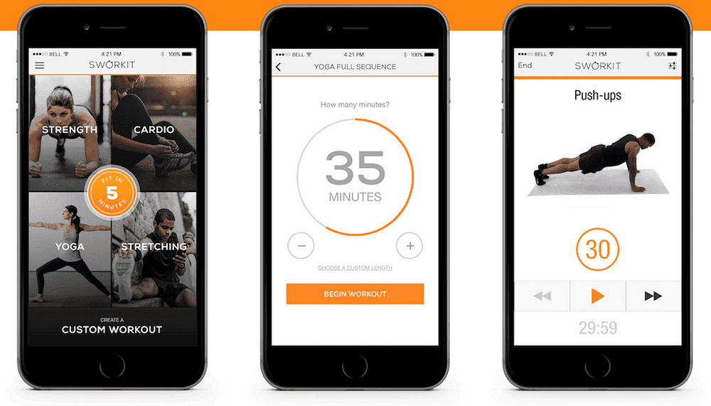 Best Fitness Apps Sworkit