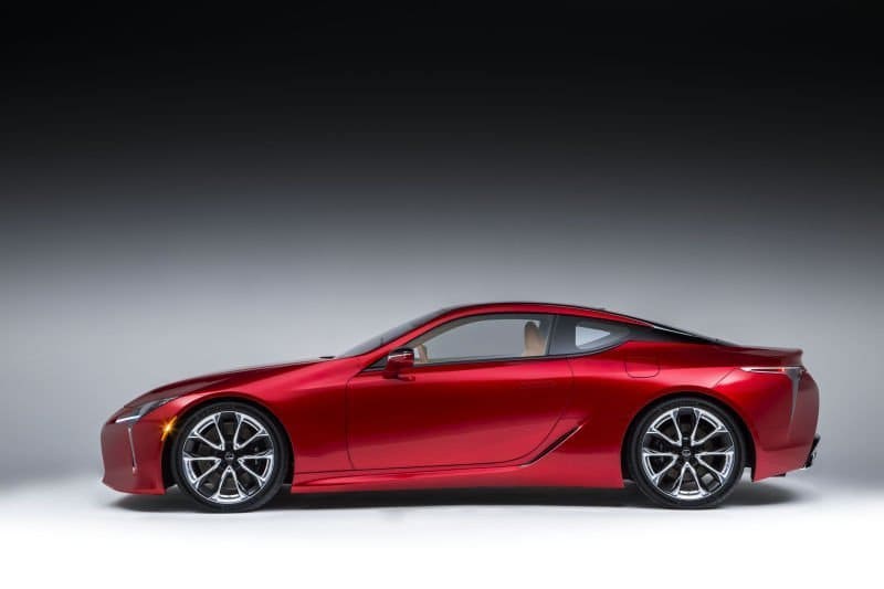 lexus lc 500 side