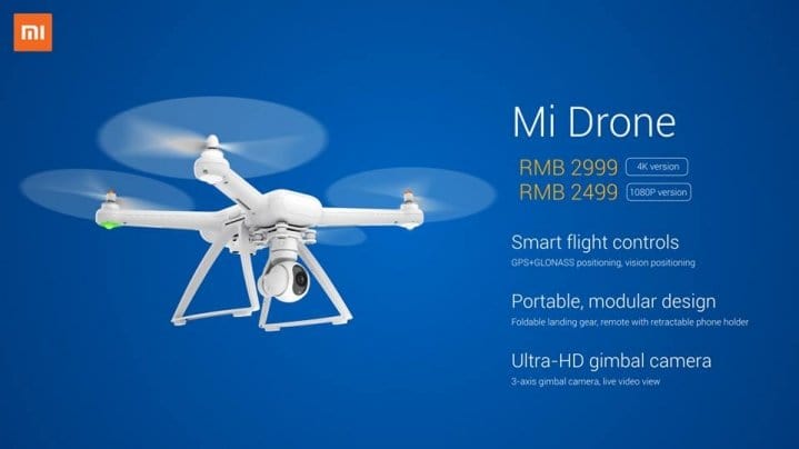 Xiaomi Drone With 4k Camera For Both Professional Photography