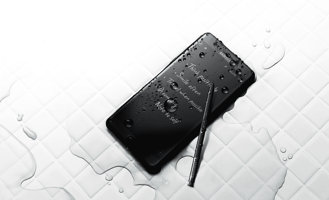 note 7 water resistant