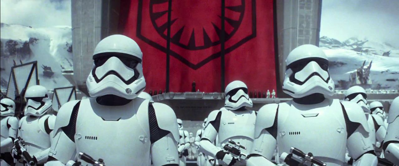Is it just me, or do they remind you of the Peacekeepers from the Hunger Games?
