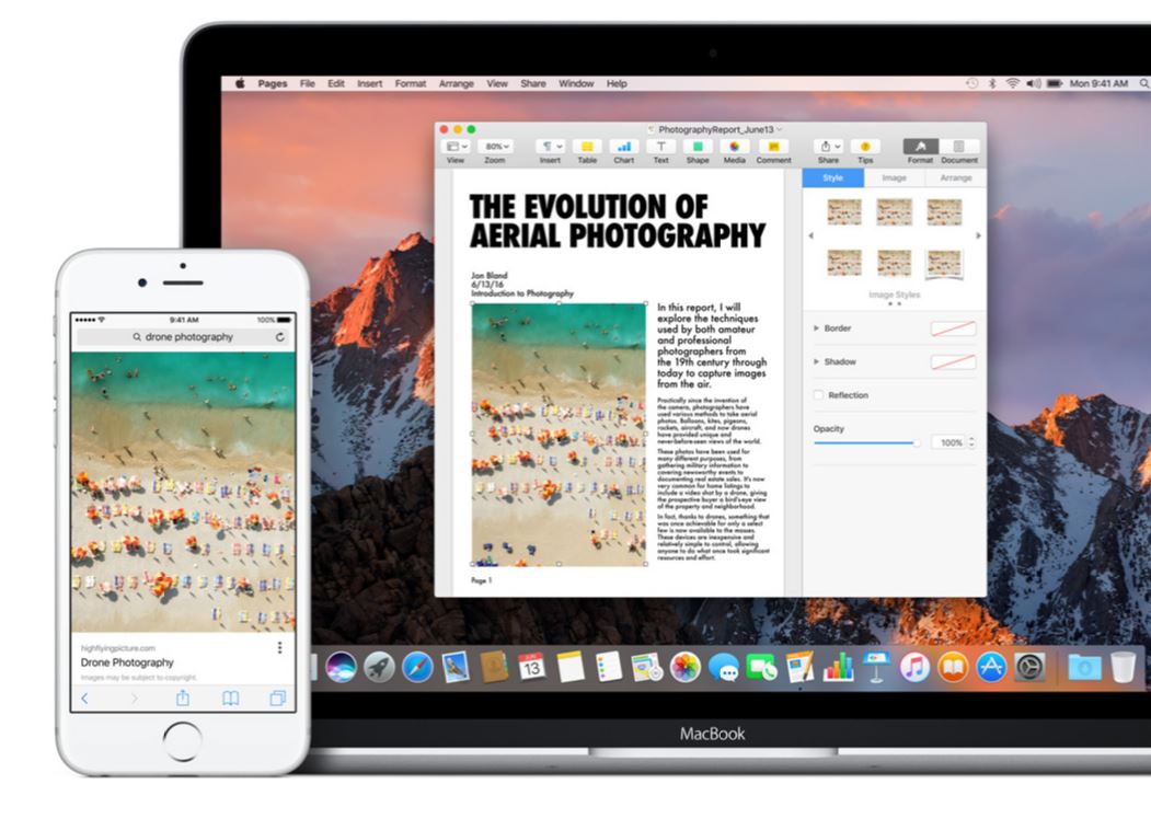 universal clipboard macos sierra