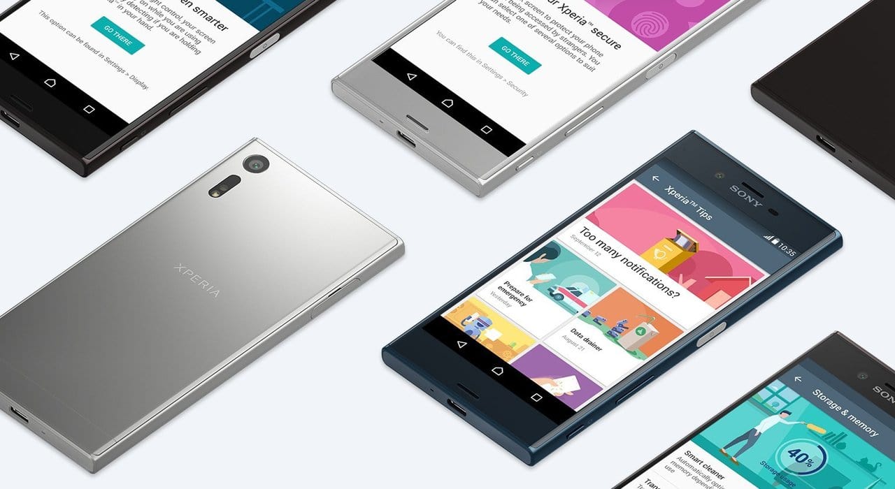 xperia xz software