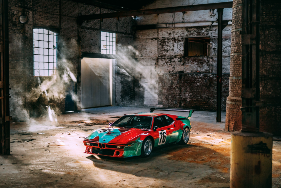 This 40-Year Old BMW M1 Art Car By Andy Warhol Is Mesmerizing