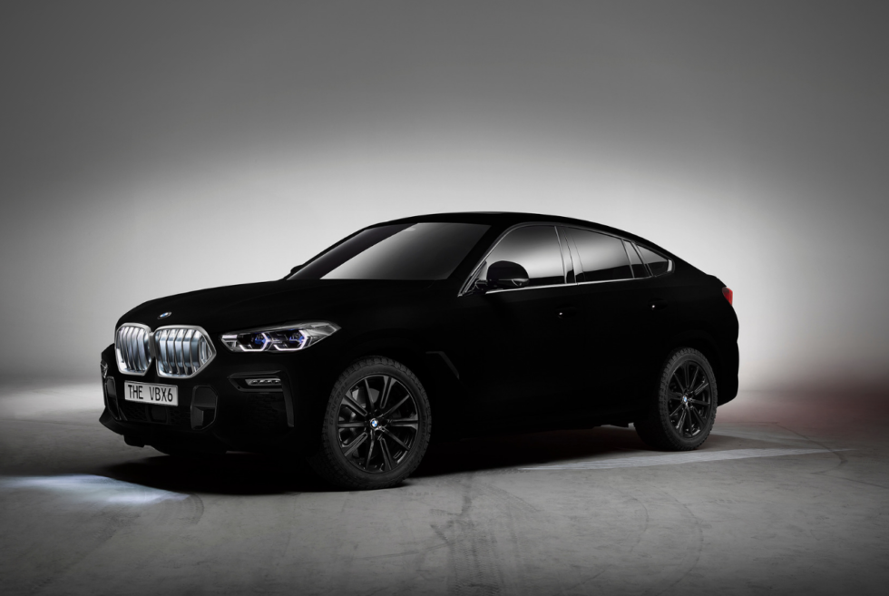 The BMW X6 Vantablack Is The Blackest Car Ever