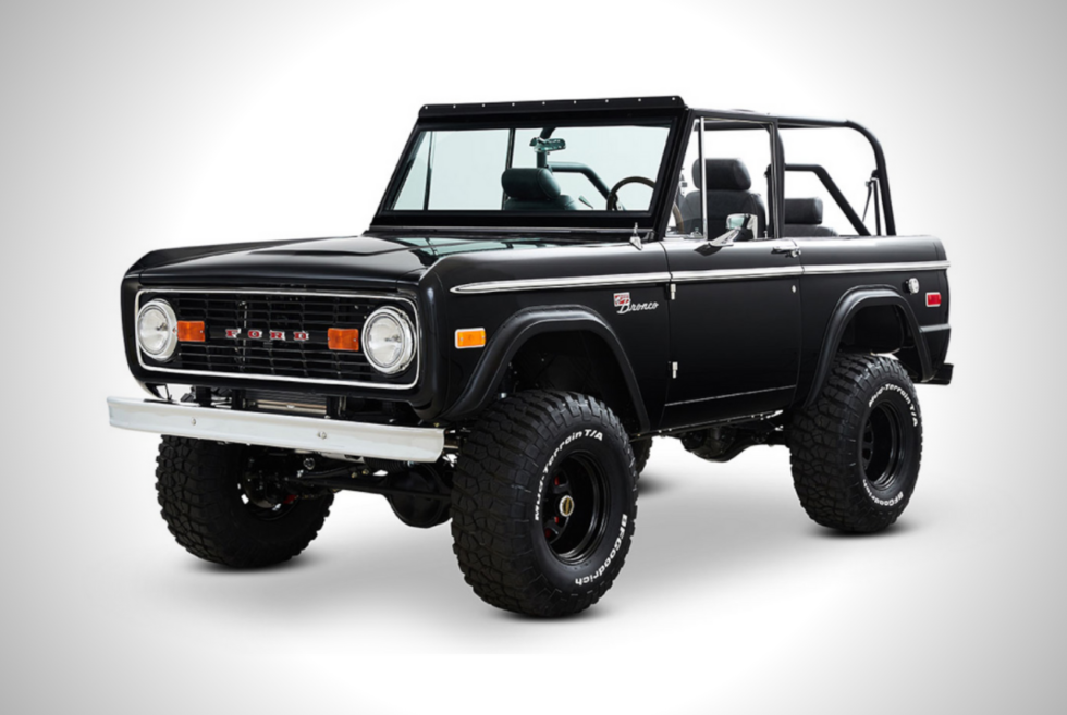This Midnight Onyx 1968 Ford Bronco Reinstates Classic Style As Superior