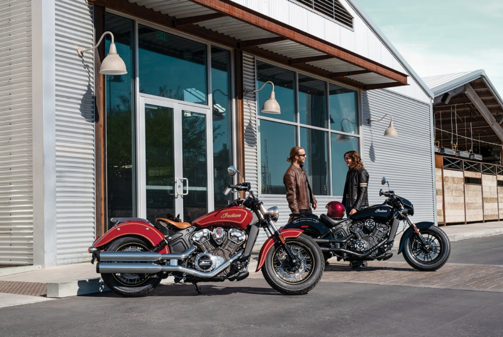 Celebrating 100 Years Of The Indian Motorcycle Scout With Two Exclusive Models
