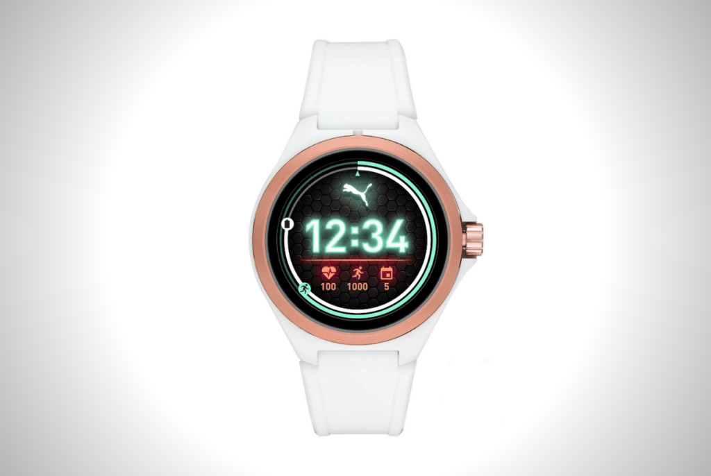 puma smartwatch white