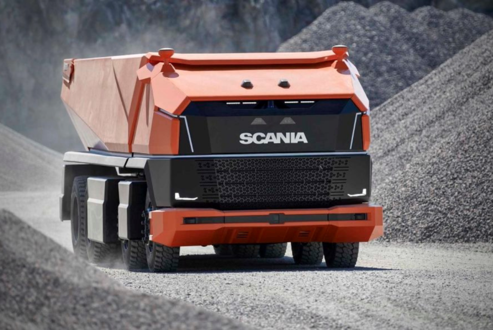 The Scania AXL Concept Truck Drives Itself