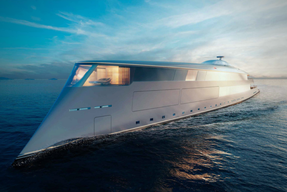Sinot Aqua Superyacht Uses Liquified Hydrogen Men s Gear