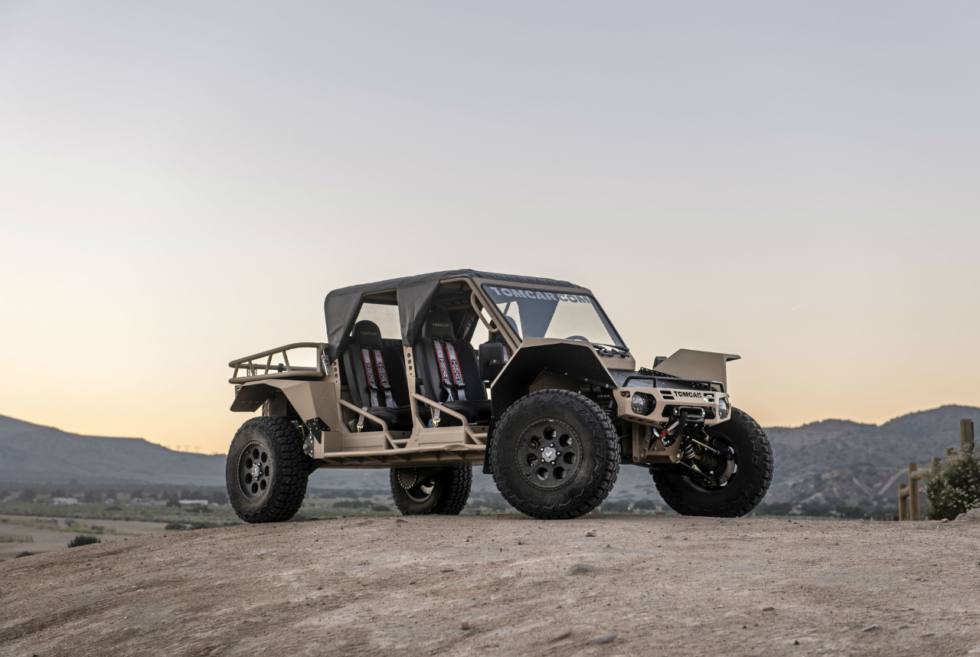 The 2020 Tomcar TX Is A Customizable Military-Grade Utility ATV