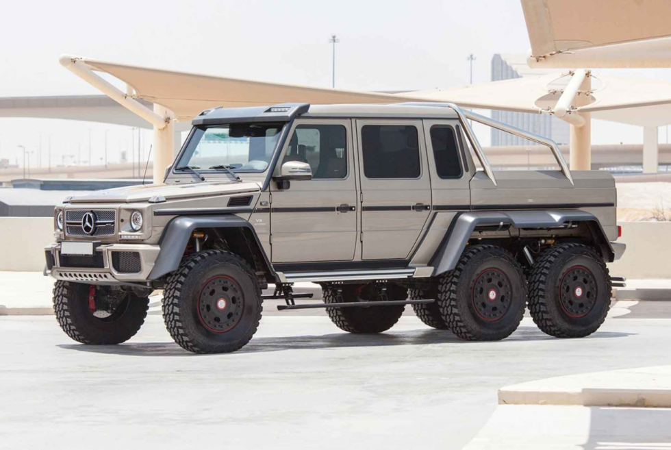 This Awesome 2015 Mercedes-Benz G63 AMG 6×6 Is Going Up For Auction