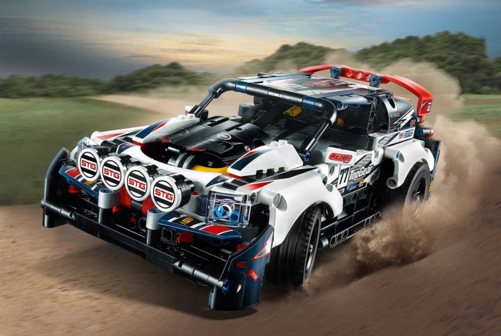 Build And Race This LEGO Technic Top Gear Rally Car Set