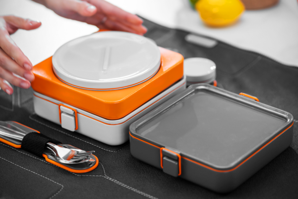 Pack Your Homemade Meals With Ease Using the FoldEat Modular Lunchbox