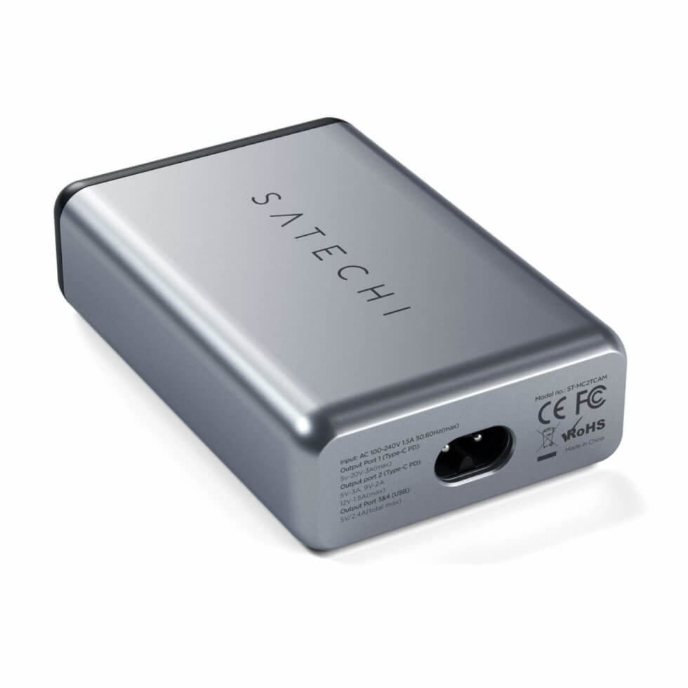 Satechi 75W Dual Type-C Travel Charger 