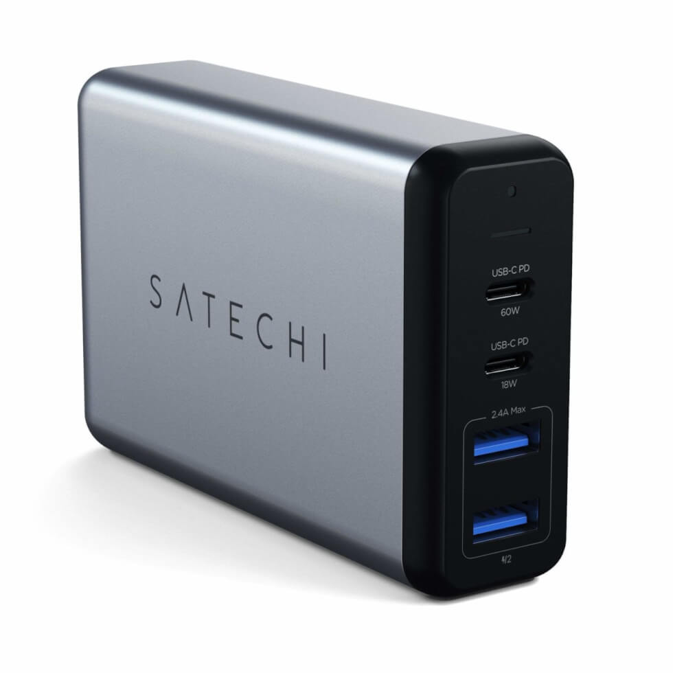 Satechi 75W Dual Type-C Travel Charger 