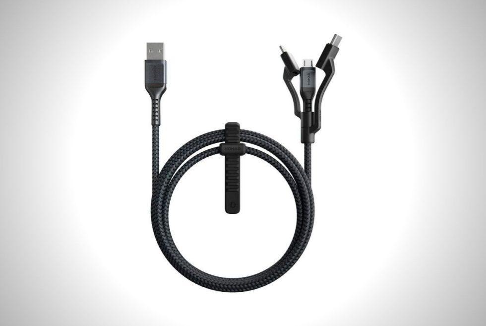 The Nomad Universal Cable with Kevlar is for lifetime charges