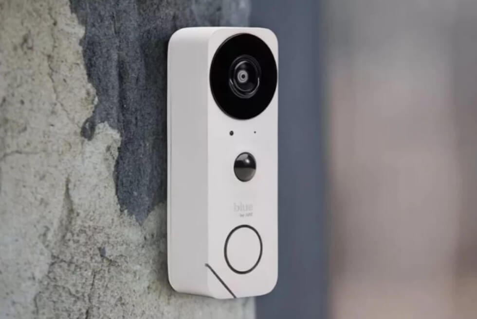 ADT Blue Doorbell Camera offers twoway talk for enhanced home security