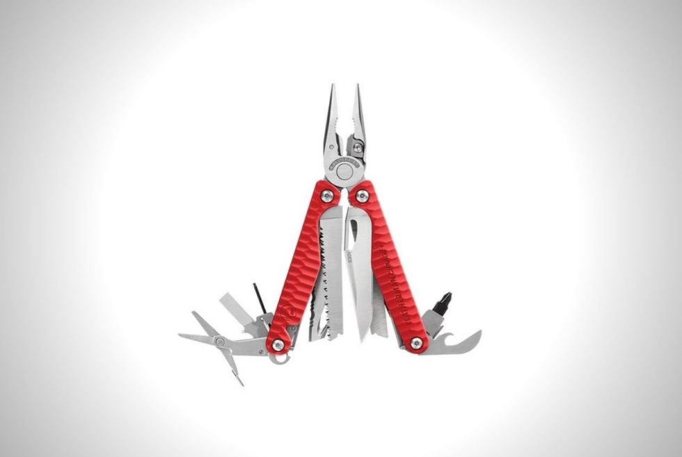 The Leatherman Charge + G10 Multi-toll packs small and boasts 19 tools