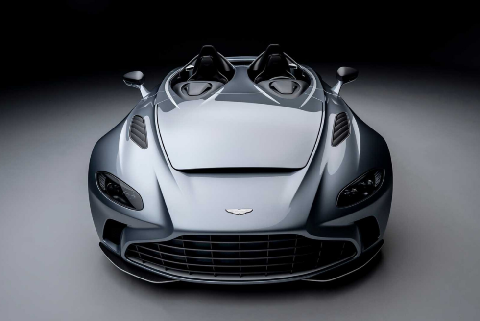The Aston Martin V12 Speedster looks stunning even without a roof or windshield