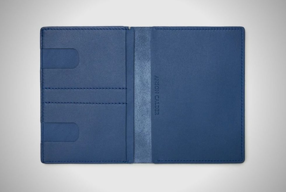 The Anson Calder Passport Wallet Is Thin and Practical