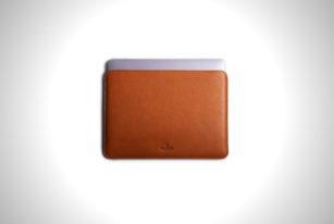Harber London Slim Leather MacBook Sleeve Case