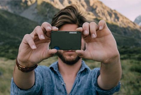 Ridge Aluminum Wallet