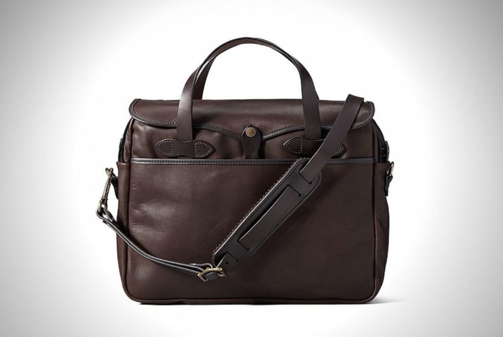Filson Weatherproof Leather Original Briefcase Is A Classic