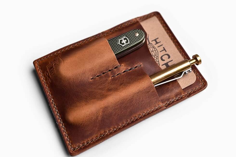Hitch and Timber Leather Notebook Caddy 2.0