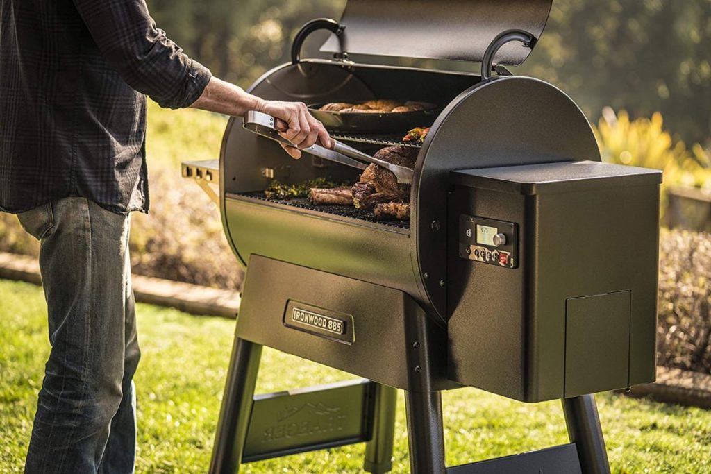 Grill with cuttin-edge convenience using the Traeger Ironwood Series ...