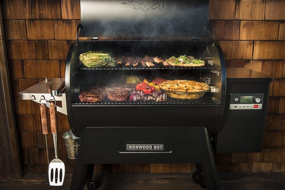 Grill with cuttin-edge convenience using the Traeger Ironwood Series ...