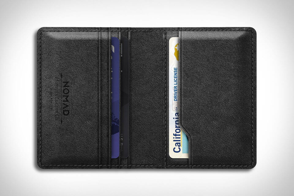 Never Lose Your Cash and Cards With The Nomad Slim Tile Wallet Men's Gear