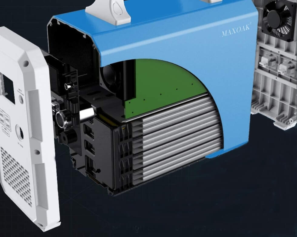 MAXOAK Bluetti EB240 2400Wh/1000W Power Station