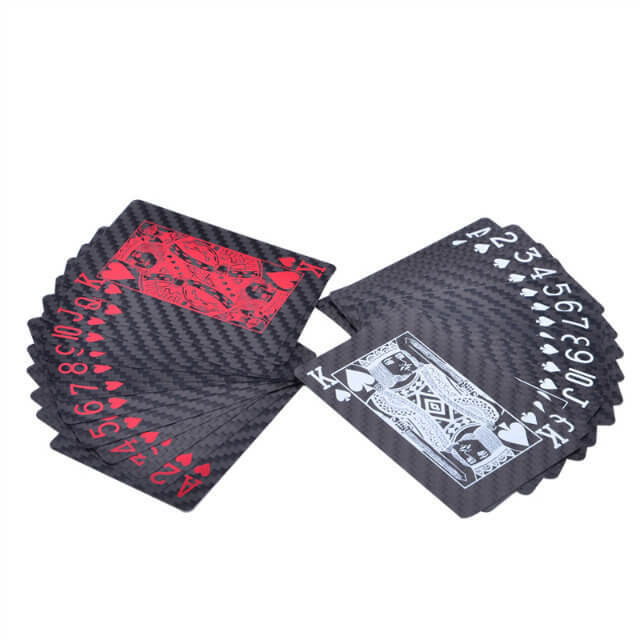 XC Carbon playing cards