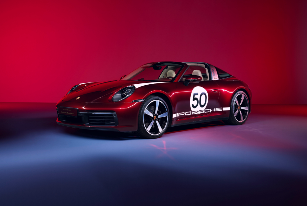 The 2021 Porsche 911 Targa 4S receives a Heritage Design Edition makeover