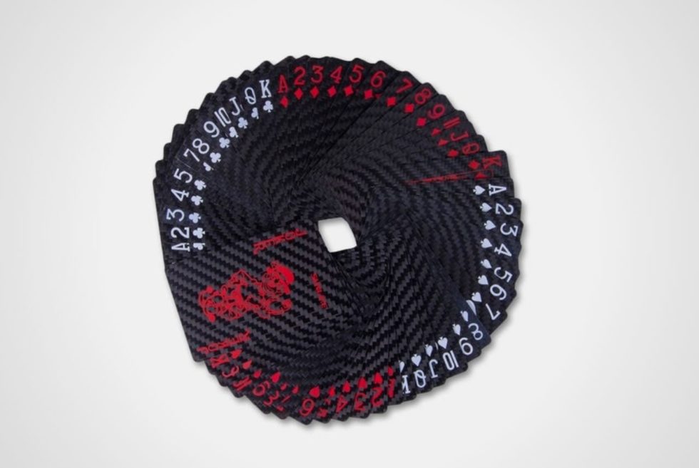 XC Carbon playing cards